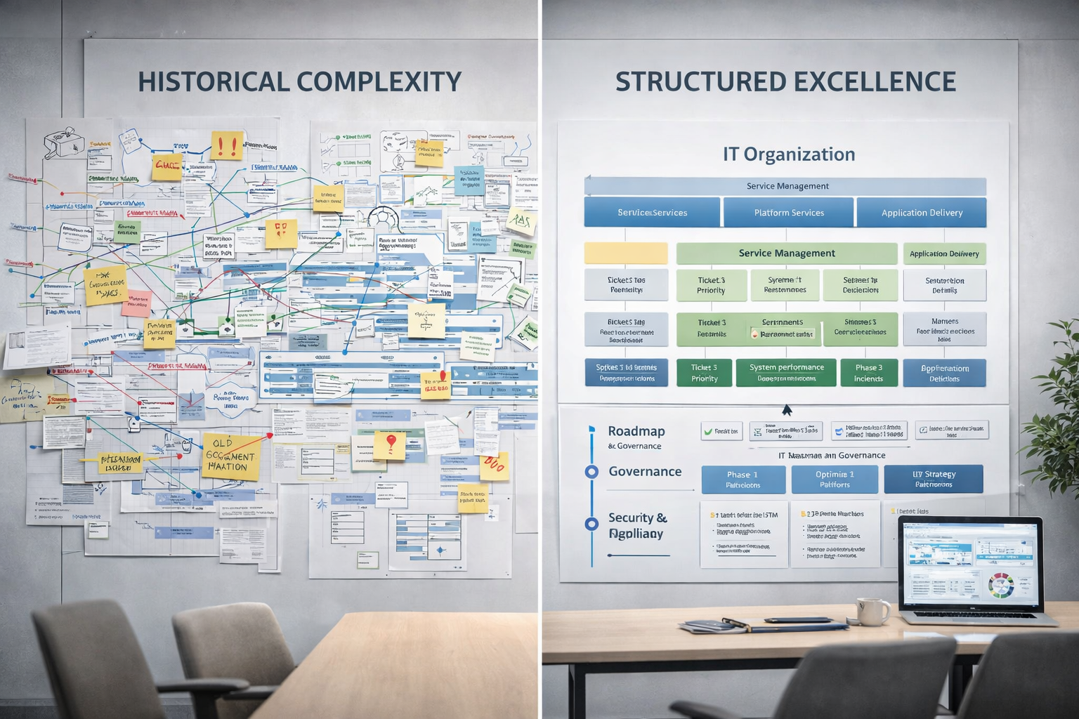 IT-Transformation und Digitalisierung — Cloud Migration, Legacy-Ablösung, Systemkonsolidierung
